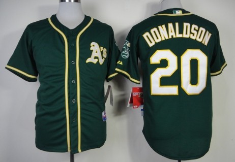 Oakland Athletics #20 Josh Donaldson 2014 Green Jersey