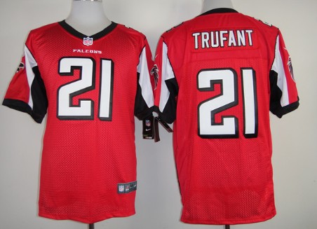 Nike Atlanta Falcons #21 Desmond Trufant Red Elite Jersey