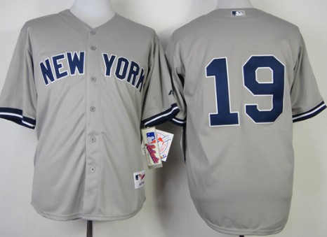 New York Yankees #19 Masahiro Tanaka Gray Jersey
