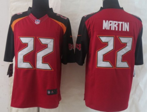 Nike Tampa Bay Buccaneers #22 Doug Martin 2014 Red Limited Jersey