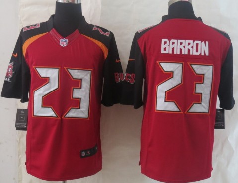 Nike Tampa Bay Buccaneers #23 Mark Barron 2014 Red Limited Jersey