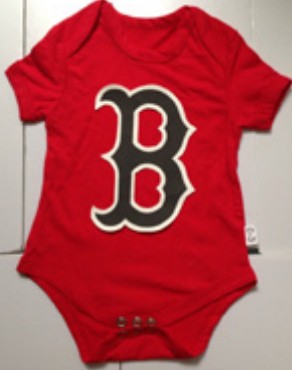 Boston Red Sox Red Babywear