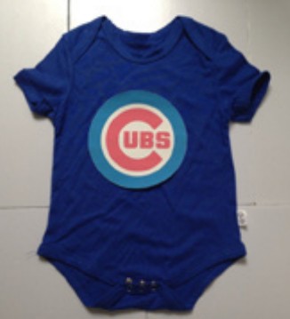 Chicago Cubs Blue Babywear
