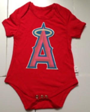 LA Angels of Anaheim Red Babywear
