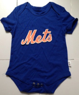 New York Mets Blue Babywear