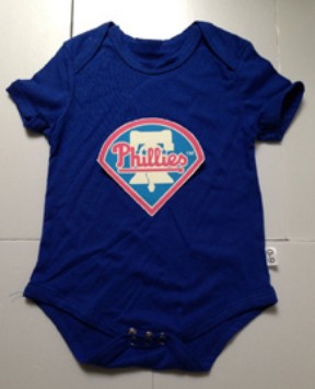 Philadelphia Phillies Blue Babywear