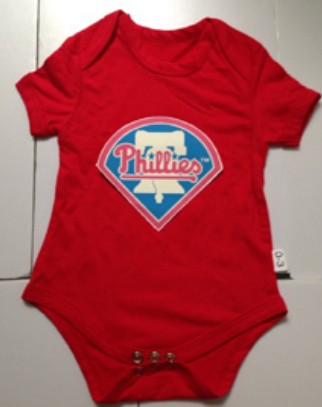 Philadelphia Phillies Red Babywear