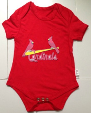 St. Louis Cardinals Red Babywear