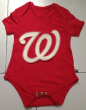 Washington Nationals Red Babywear