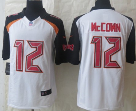 Nike Tampa Bay Buccaneers #12 Josh McCown 2014 White Limited Jersey