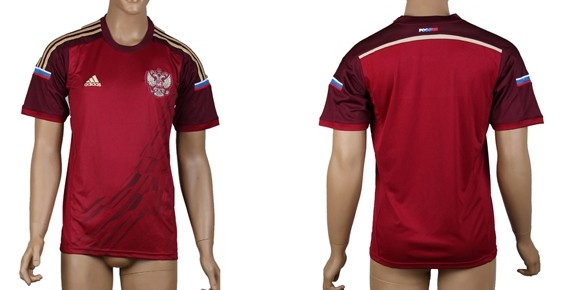 2014 World Cup Russia Blank (or Custom) Home Soccer AAA+ T-Shirt