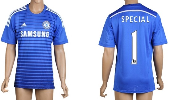 2014/15 Chelsea FC #1 Special Home Soccer AAA+ T-Shirt