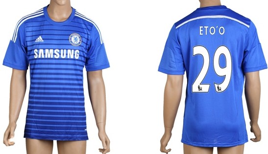 2014/15 Chelsea FC #29 Eto O Home Soccer AAA+ T-Shirt