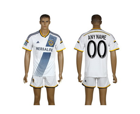 2015-16 Los Angels Galaxy Customized Home Soccer Shirt Kit