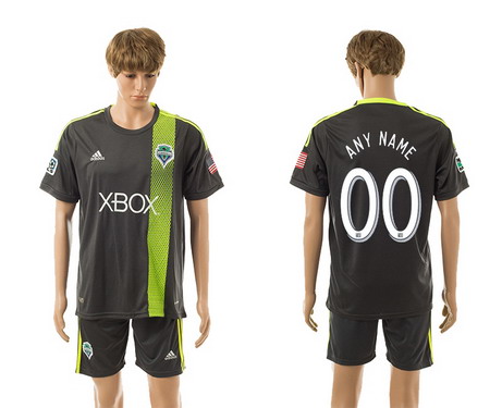 2015-16 Seattle Sounders Customized Away Soccer Shirt Kit