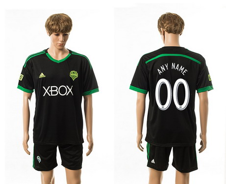 2015-16 Seattle Sounders Customized Third Soccer Shirt Kit