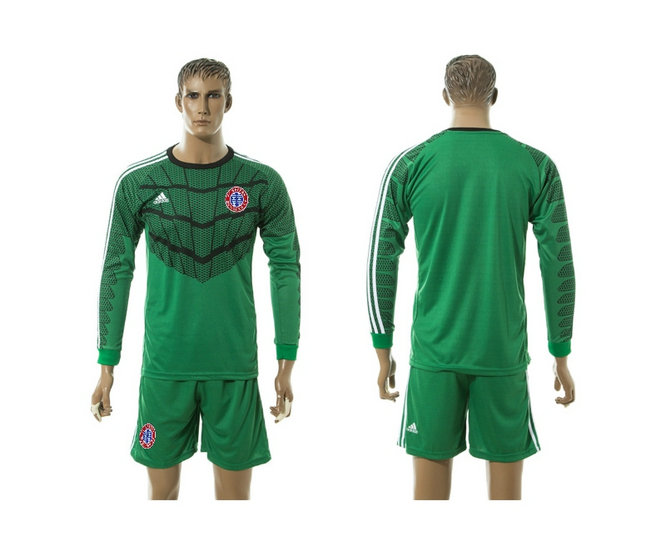 2015-2016 Bayern Munich Soccer Jersey Uniform Long Sleeves Green