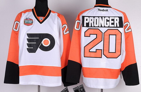 Philadelphia Flyers #20 Chris Pronger White Winter Classic Jersey
