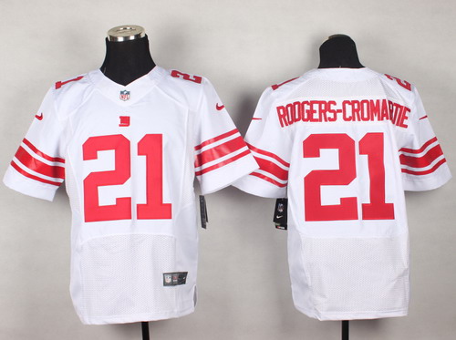 Nike New York Giants #21 Dominique Rodgers-Cromartie White Elite Jersey