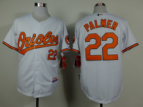 Baltimore Orioles #22 Jim Palmer White Cool Base Jersey