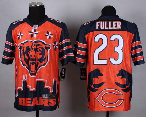 Nike Chicago Bears #23 Kyle Fuller 2015 Noble Fashion Elite Jersey