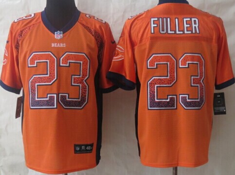 Nike Chicago Bears #23 Kyle Fuller 2013 Drift Fashion Orange Elite Jersey