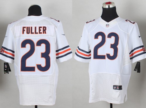 Nike Chicago Bears #23 Kyle Fuller White Elite Jersey