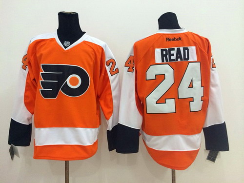 Philadelphia Flyers #24 Matt Read Orange Jersey