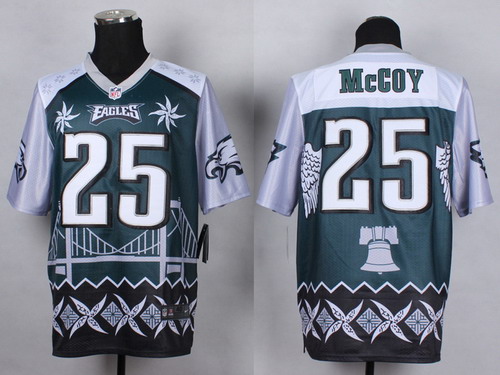 Nike Philadelphia Eagles #25 LeSean McCoy 2015 Noble Fashion Elite Jersey