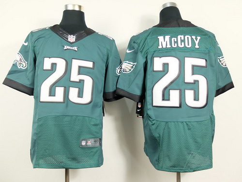 Nike Philadelphia Eagles #25 LeSean McCoy 2014 Dark Green Elite Jersey