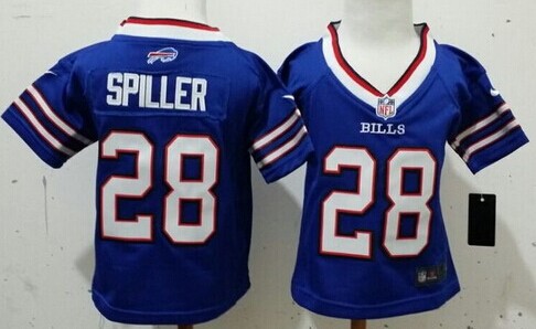 Nike Buffalo Bills #28 C.J. Spiller 2013 Light Blue Toddlers Jersey