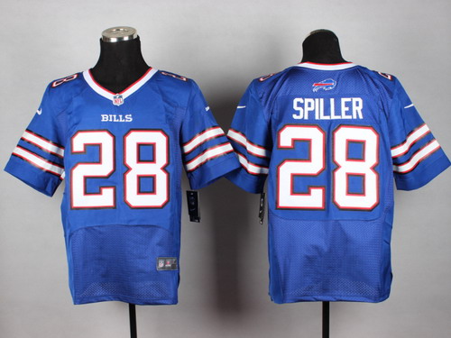 Nike Buffalo Bills #28 C.J. Spiller 2013 Light Blue Elite Jersey