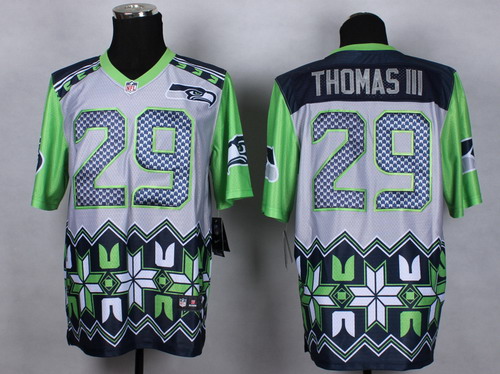 Nike Seattle Seahawks #29 Earl Thomas III 2015 Noble Fashion Elite Jersey