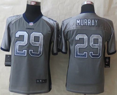 Nike Dallas Cowboys #29 DeMarco Murray 2013 Drift Fashion Gray Kids Jersey