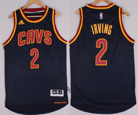 Cleveland Cavaliers #2 Kyrie Irving Revolution 30 Swingman 2014 New Navy Blue Jersey