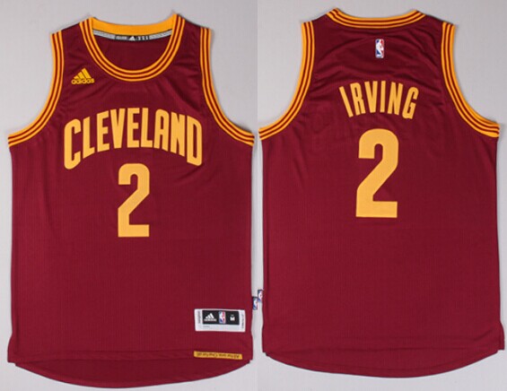 Cleveland Cavaliers #2 Kyrie Irving Revolution 30 Swingman 2014 New Red Jersey