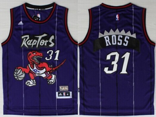 Toronto Raptors #31 Terrence Ross Hardwood Classic Purple Swingman Jersey