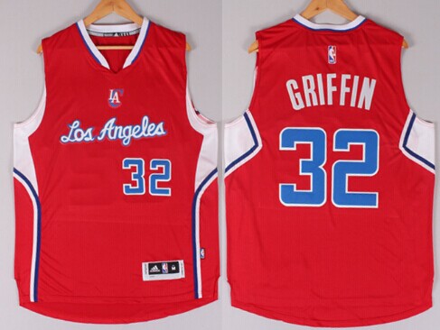Los Angeles Clippers #32 Blake Griffin Revolution 30 Swingman 2014 New Red Jersey
