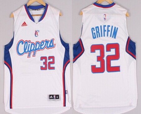 Los Angeles Clippers #32 Blake Griffin Revolution 30 Swingman 2014 New White Jersey