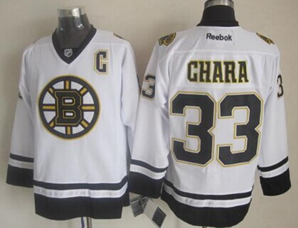 Boston Bruins #33 Zdeno Chara 2014 White Jersey