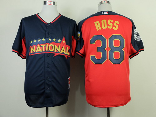 San Diego Padres #38 Tyson Ross 2014 All-Star Navy Blue Jersey