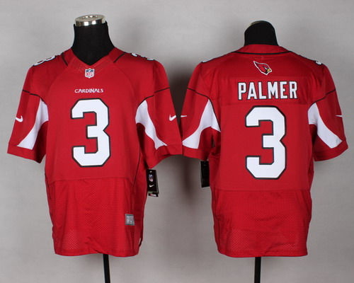 Nike Arizona Cardinals #3 Carson Palmer Red Elite Jersey