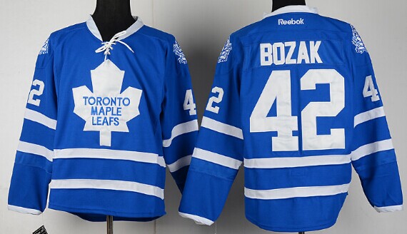 Toronto Maple Leafs #42 Tyler Bozak Blue Jersey