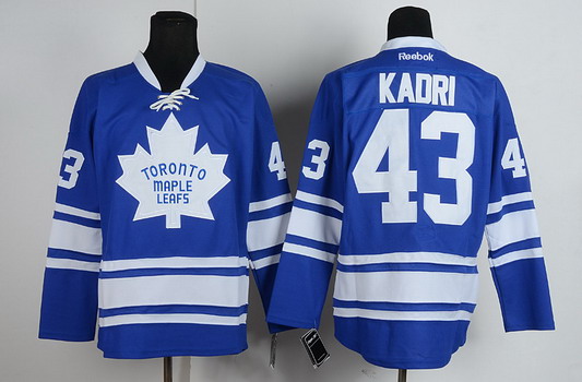 Toronto Maple Leafs #43 Nazem Kadri Blue Third Jersey