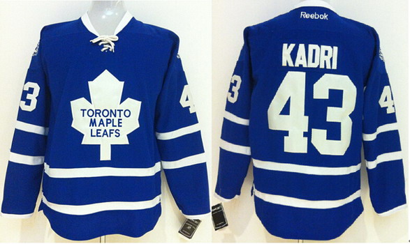Toronto Maple Leafs #43 Nazem Kadri Blue Jersey