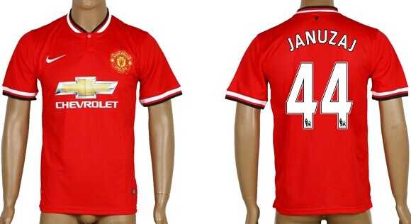 2014/15 Manchester United #44 Januzaj Home Soccer AAA+ T-Shirt