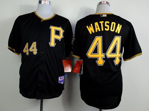 Pittsburgh Pirates #44 Tony Watson Black Jersey