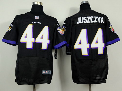 Nike Baltimore Ravens #44 Kyle Juszczyk 2013 Black Elite Jersey