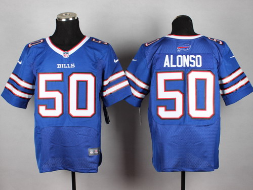 Nike Buffalo Bills #50 Kiko Alonso 2013 Light Blue Elite Jersey