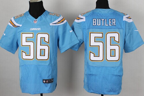 Nike San Diego Chargers #56 Donald Butler 2013 Light Blue Elite Jersey